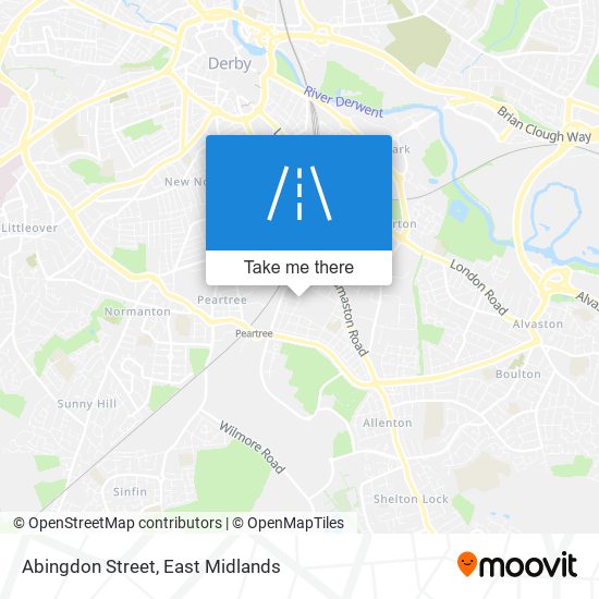 Abingdon Street map