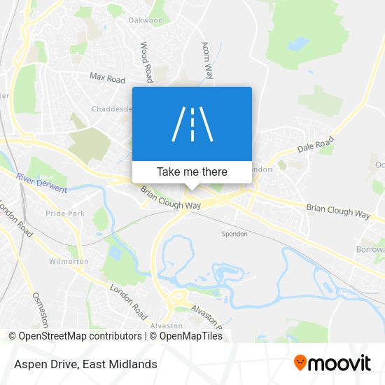 Aspen Drive map