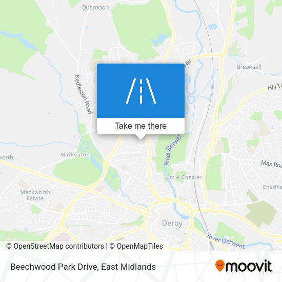 Beechwood Park Drive map