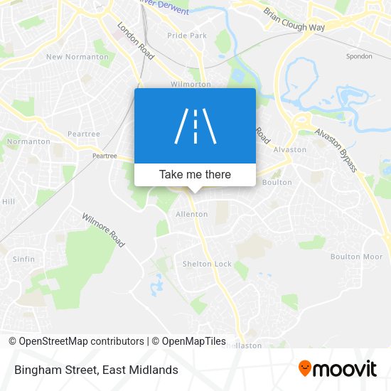 Bingham Street map