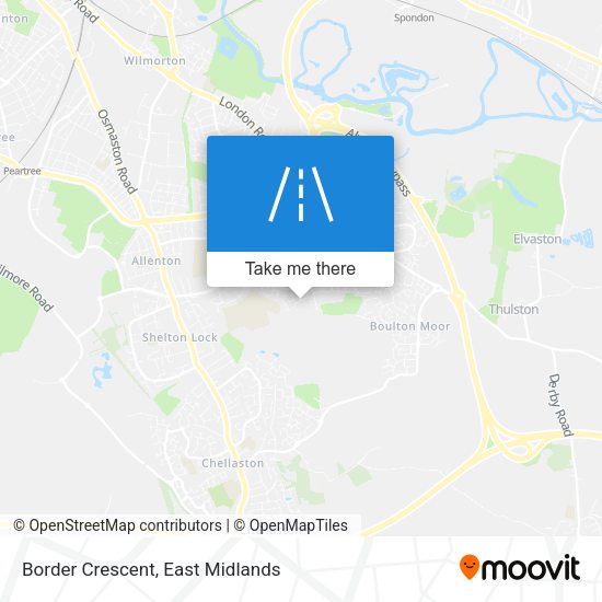 Border Crescent map