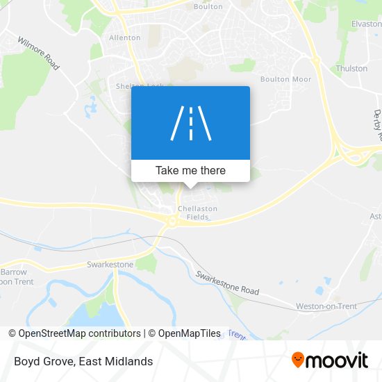 Boyd Grove map