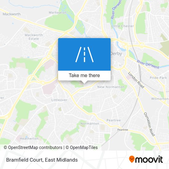 Bramfield Court map