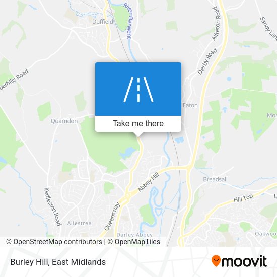 Burley Hill map