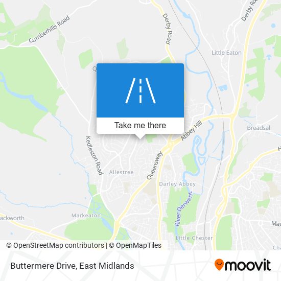 Buttermere Drive map