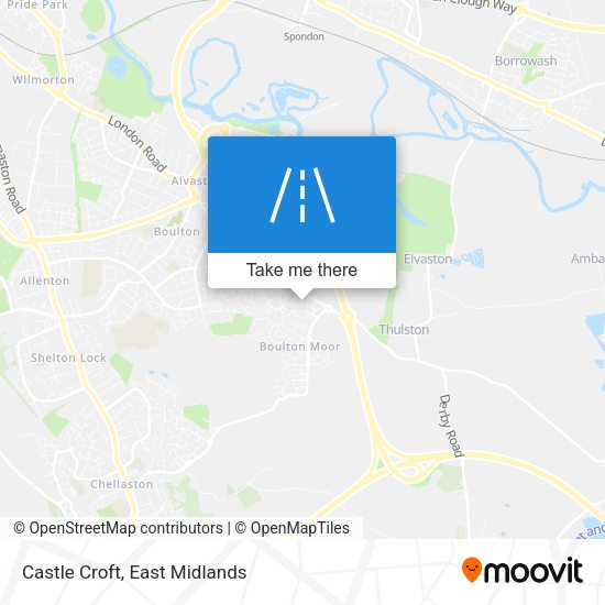 Castle Croft map