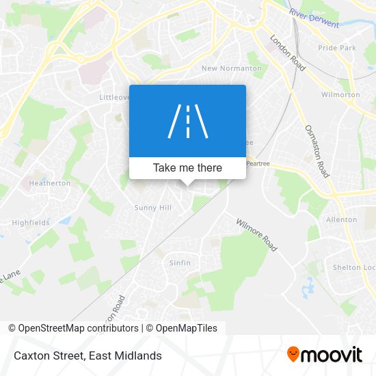 Caxton Street map