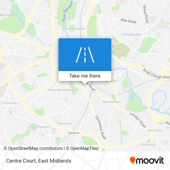 Centre Court map