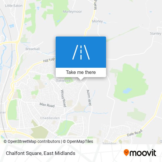 Chalfont Square map