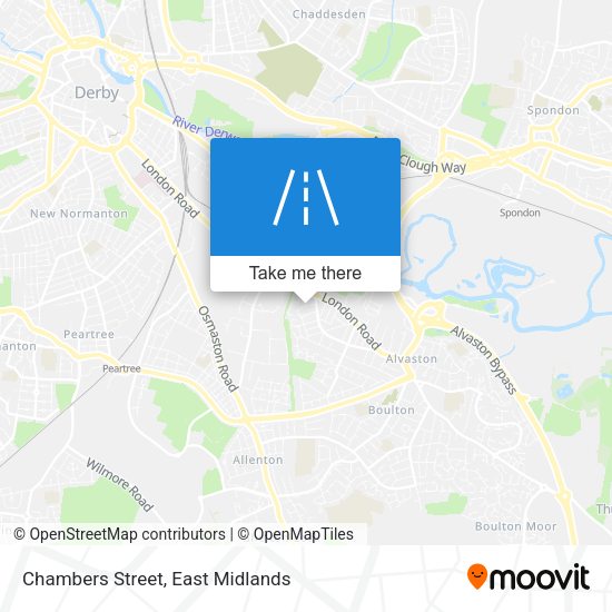 Chambers Street map