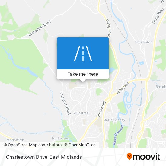 Charlestown Drive map