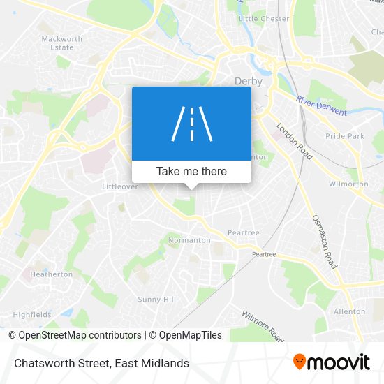 Chatsworth Street map