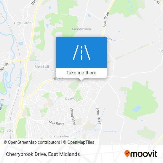 Cherrybrook Drive map