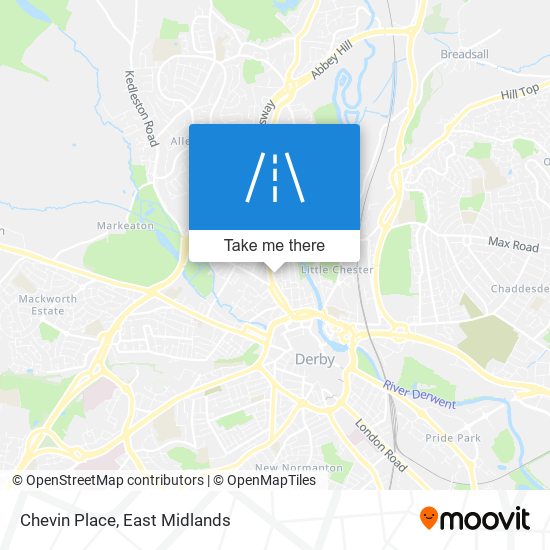 Chevin Place map