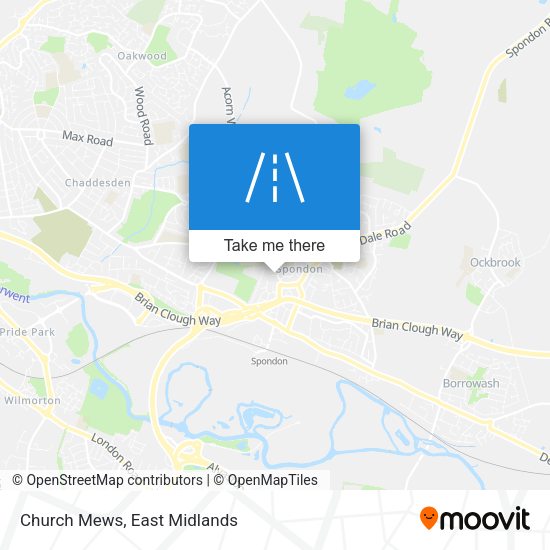 Church Mews map