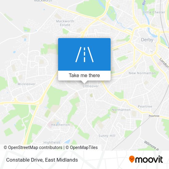 Constable Drive map