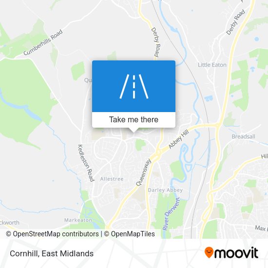 Cornhill map