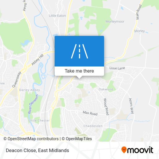 Deacon Close map