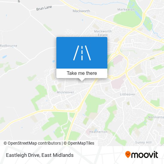 Eastleigh Drive map