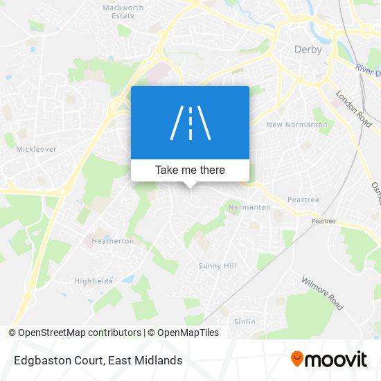 Edgbaston Court map