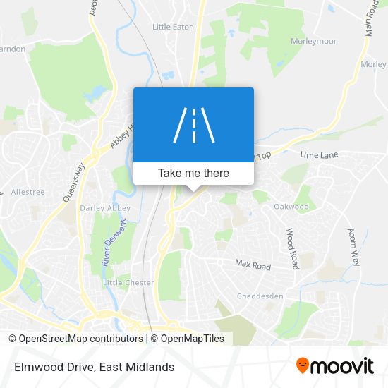 Elmwood Drive map