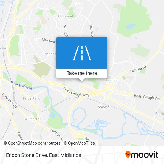 Enoch Stone Drive map