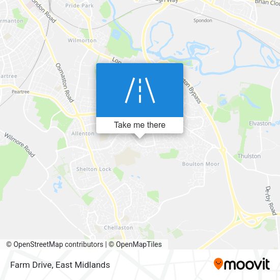 Farm Drive map