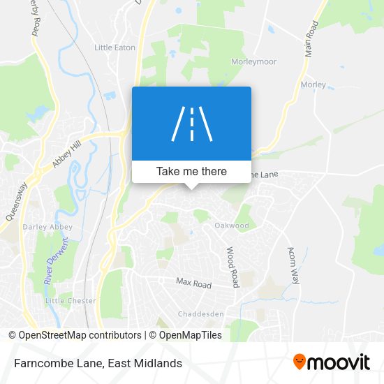 Farncombe Lane map