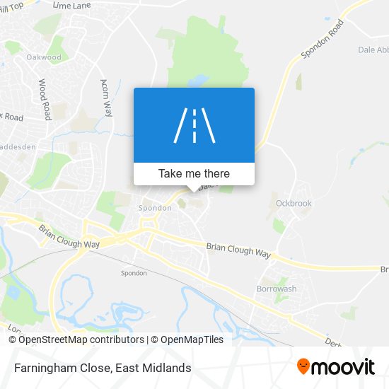 Farningham Close map