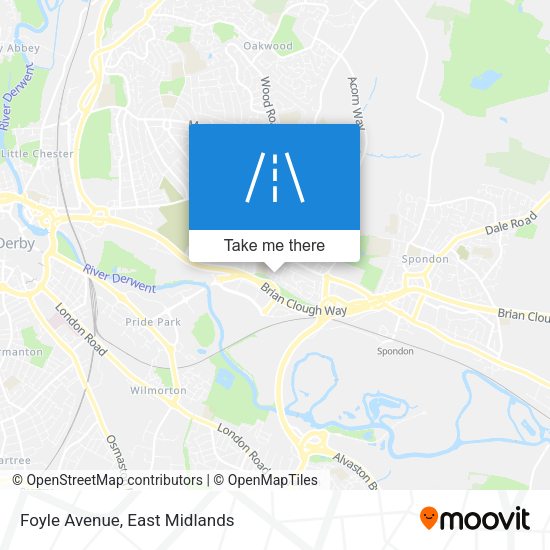 Foyle Avenue map