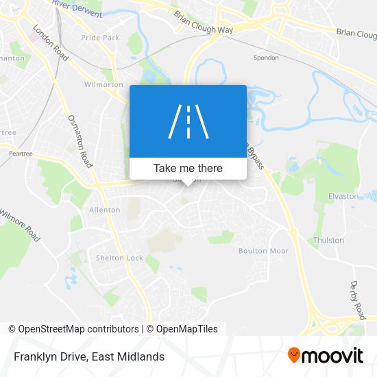 Franklyn Drive map