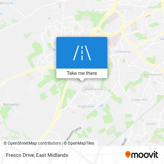 Fresco Drive map