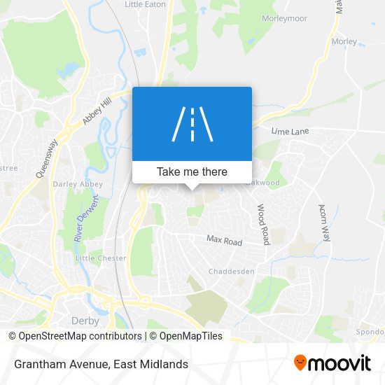 Grantham Avenue map