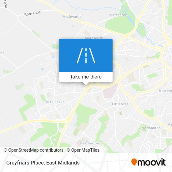 Greyfriars Place map