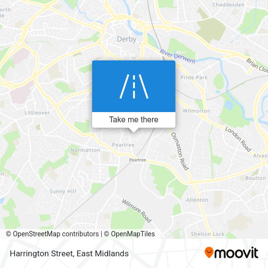 Harrington Street map