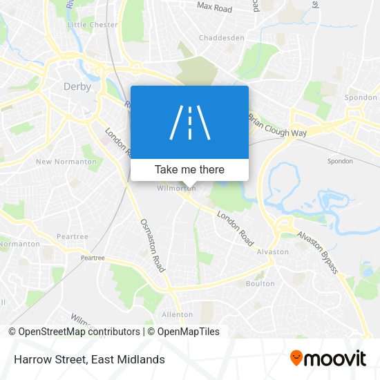 Harrow Street map