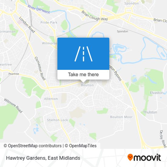 Hawtrey Gardens map