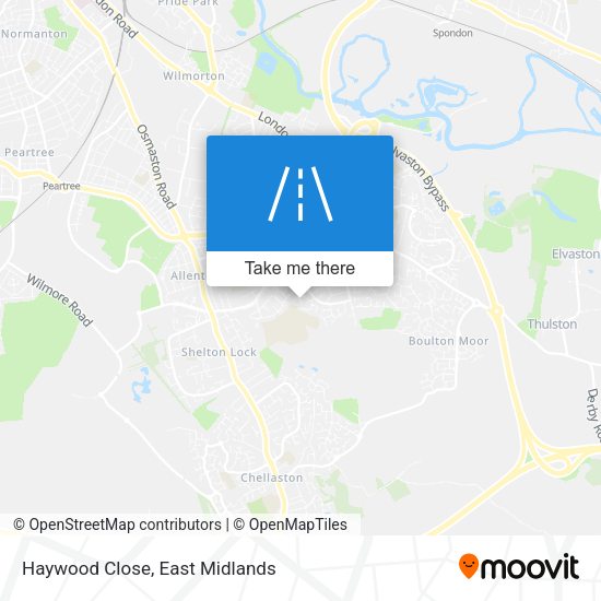 Haywood Close map