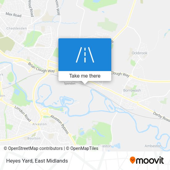 Heyes Yard map