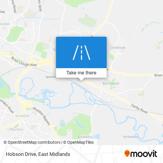 Hobson Drive map