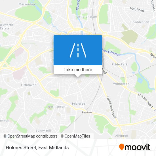 Holmes Street map