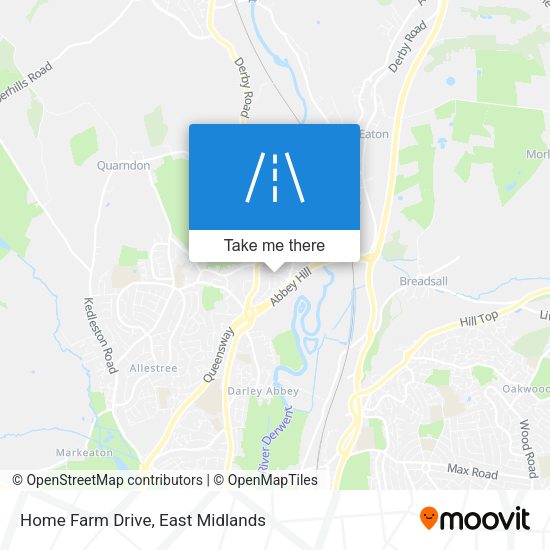 Home Farm Drive map