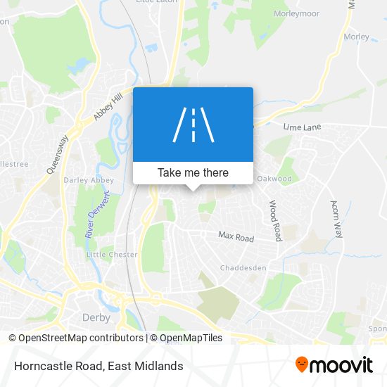 Horncastle Road map