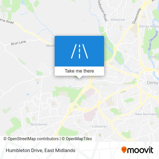 Humbleton Drive map
