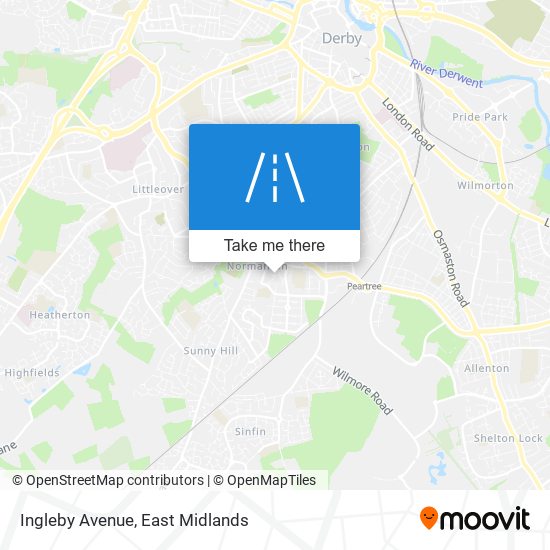 Ingleby Avenue map