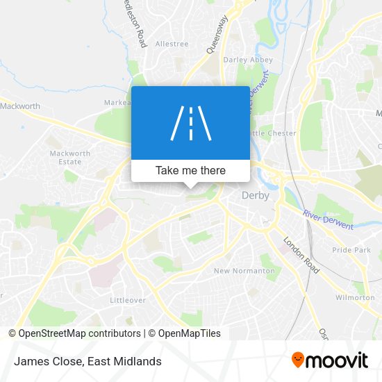James Close map