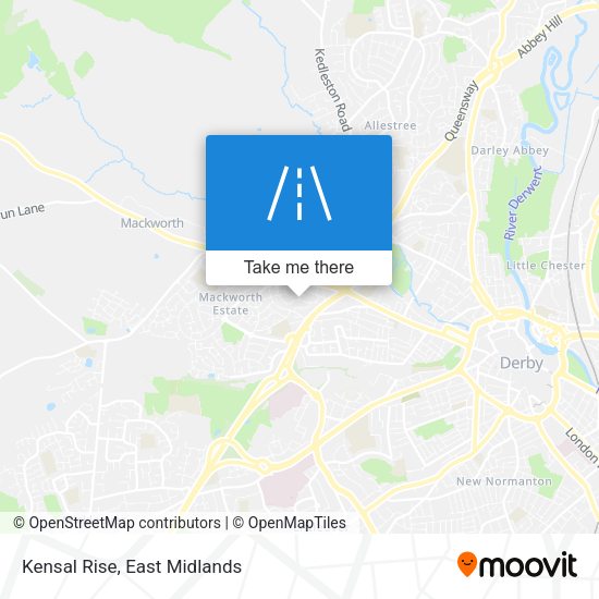 Kensal Rise map