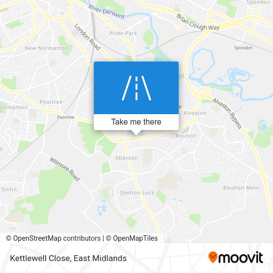 Kettlewell Close map