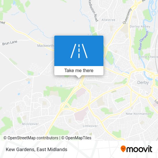 Kew Gardens map
