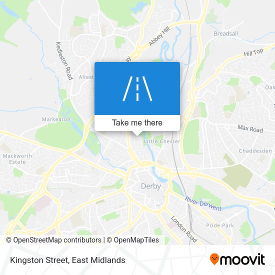 Kingston Street map